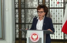 Prezydent wkręcony przez Rosjan. Elżbieta Witek: "Nic nadzwyczajnego"