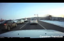 Wypadek pociągu w Kanadzie