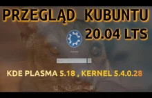 Przegląd Kubuntu 20.04 LTS - KDE Plasma 5.18 .