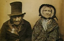Ambrotypia pokazująca weterana wojen Napoleońskich z żoną | ok 1860 -...