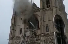 Katedrę w Nantes podpalono? Taką tezę przyjęli śledczy
