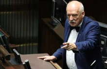 Janusz Korwin-Mikke: "Dawanie czegokolwiek za darmo jest zgubne dla narodu"