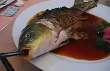Smakowita Chińska ryba Yin-Yang