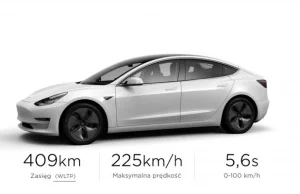 Tesla udostępniła oficjalny polski cennik swoich aut. Model 3 od 195 490 zł