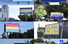 "Po burzy zawsze wychodzi tęcza". W Białymstoku pojawiły się bilboardy pro-LGBT+