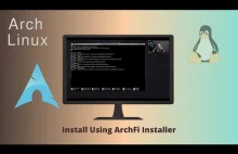 Archfi Script Installer. Skrypt ułatwiający instalację Arch Linux