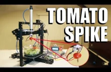 robot do usuwania pomidorów z sałatki