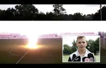 Rosyjski piłkarz trafiony piorunem