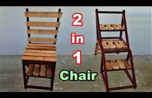 Produkcja metalowych krzeseł - DIY Metalowa drabina na krzesło - Zrób...