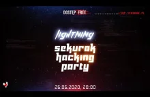 Nagranie video z lightning Sekurak Hacking Party