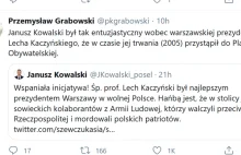 Minister Kowalski tak cenił prezydenturę Kaczyńskiego, że aż wstąpił do PO xD