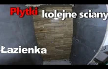 Płytki drewnopodobne pod prysznicem? | Szlifowanie pod kątem 45 #serialc...