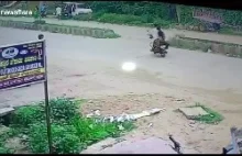 Indie. Wywróciły się 4 motocykle. 8 osób poszkodowanych.