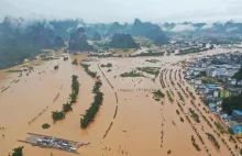 Zawaliła się tama w chińskiej prowincji Guangxi