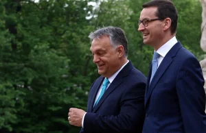 Morawiecki mówi o "wspólnych wartościach" podczas niszczenia mediów na Węgrzech