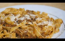 Najlepszy SOS BOLOŃSKI do makaronu tagliatelle (nie spaghetti bolognese