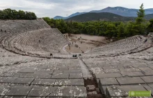 Teatr w Epidauros - najlepiej zachowany antyczny teatr w Grecji