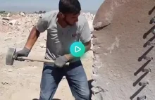 Jak podzielić skałę na pół