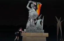 Warszawa: tęczowe flagi na kilku ważnych pomnikach