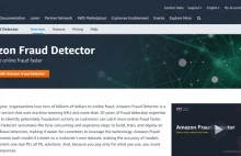 Amazon Fraud Detector jest już ogólnie dostępny