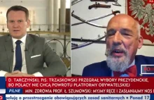Tarczyński z PiS bez kultury w TVP INFO. Korwin-Mikke przywołał go do porządku.