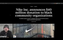 Nike zwalnia 500 osób, po czym ogłasza przekazanie 40 mln