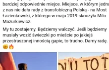 Działacze LGBT kradną znicze XD