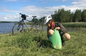 Od kilku lat zbiera śmieci. Po lockdownie stwierdziła, że to za mało