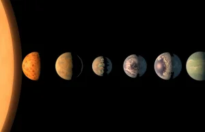 Siedem podobnych do Ziemi planet krąży tylko wokół jednej gwiazdy