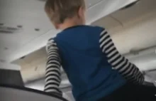 3-letni chłopiec krzyczał przez cały 8-godzinny lot.