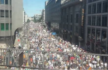 Wielki protest w Berlinie przeciwko ograniczeniom sanitarnym: „Dzień wolności”