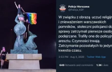 Policja zatrzymała pierwsze osoby odpowiedzialne za obrazę uczuć religijnych.