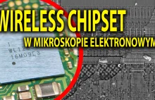 Chipset wireless pod Mikroskopem Elektronowym (SEM)