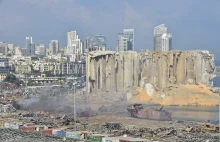 Potężna eksplozja w Bejrucie. Zapasy zboża wystarczą na mniej niż miesiąc