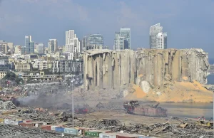 Potężna eksplozja w Bejrucie. Zapasy zboża wystarczą na mniej niż miesiąc
