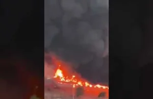 Kolejny wielki pożar. Tym razem w Iraku (Najaf)
