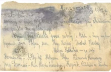 List w butelce sprzed 78 lat odkryty w Bieszczadach