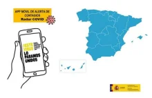 Hiszpańska aplikacja Covid Radar do śledzenia może zostać uruchomiona już...