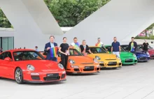 Porsche celebrates gay pride with rainbow-coloured 911s