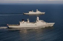 Chińskie kamery na dwóch największych duńskich okrętach marynarki wojennej