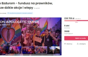 Stop Bzdurom zebrało na "prawników, dalsze dzikie akcje i wlepy" 238 000 zł