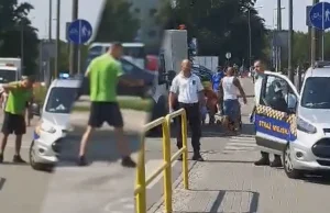 Bohaterzy ze straży miejskiej uciekli z miejsca zdarzenia