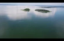 Jak wygląda największe jezioro w Polsce? Śniardwy 360° z drona