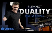Jack Thomas- jednoręki perkusista gra "Duality" zespołu Slipknot
