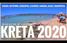 KRETA GRECJA wakacje 2020 - #Elafonisi #Chania #Rethymno #Samaria #Balos