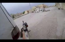 Nagranie z kamery polskiego żołnierza walczącego z ISIS