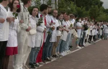 Protest medyków w Mińsku. Minister zdrowia: “To wyreżyserowana akcja!”