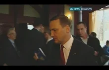 "You'll all be dead": Sikorski do protestujących na Majdanie