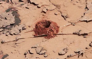 Wreszcie się udało! Kret przebił się pod powierzchnię Marsa.