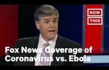 Porównanie doniesień Fox News w sprawie eboli oraz covid-19